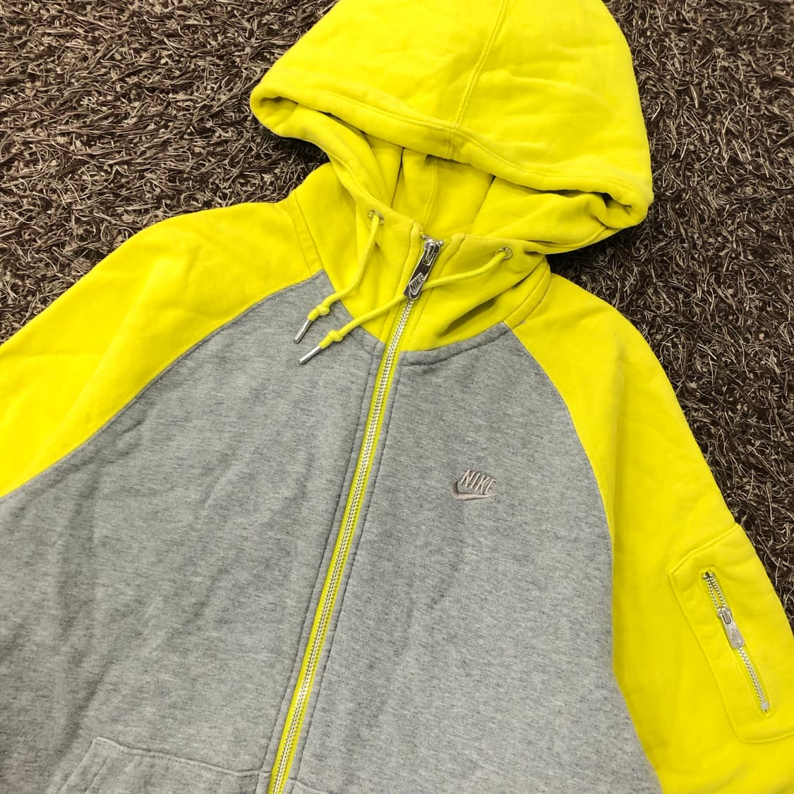 나이키 배색 후드집업 상품이미지2