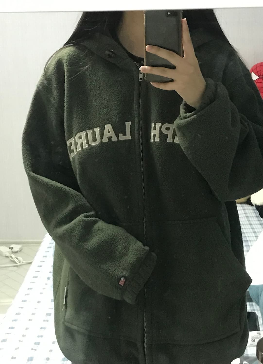 (무배) 폴로 진스 퀄팅 후리스 아우터 상품이미지2