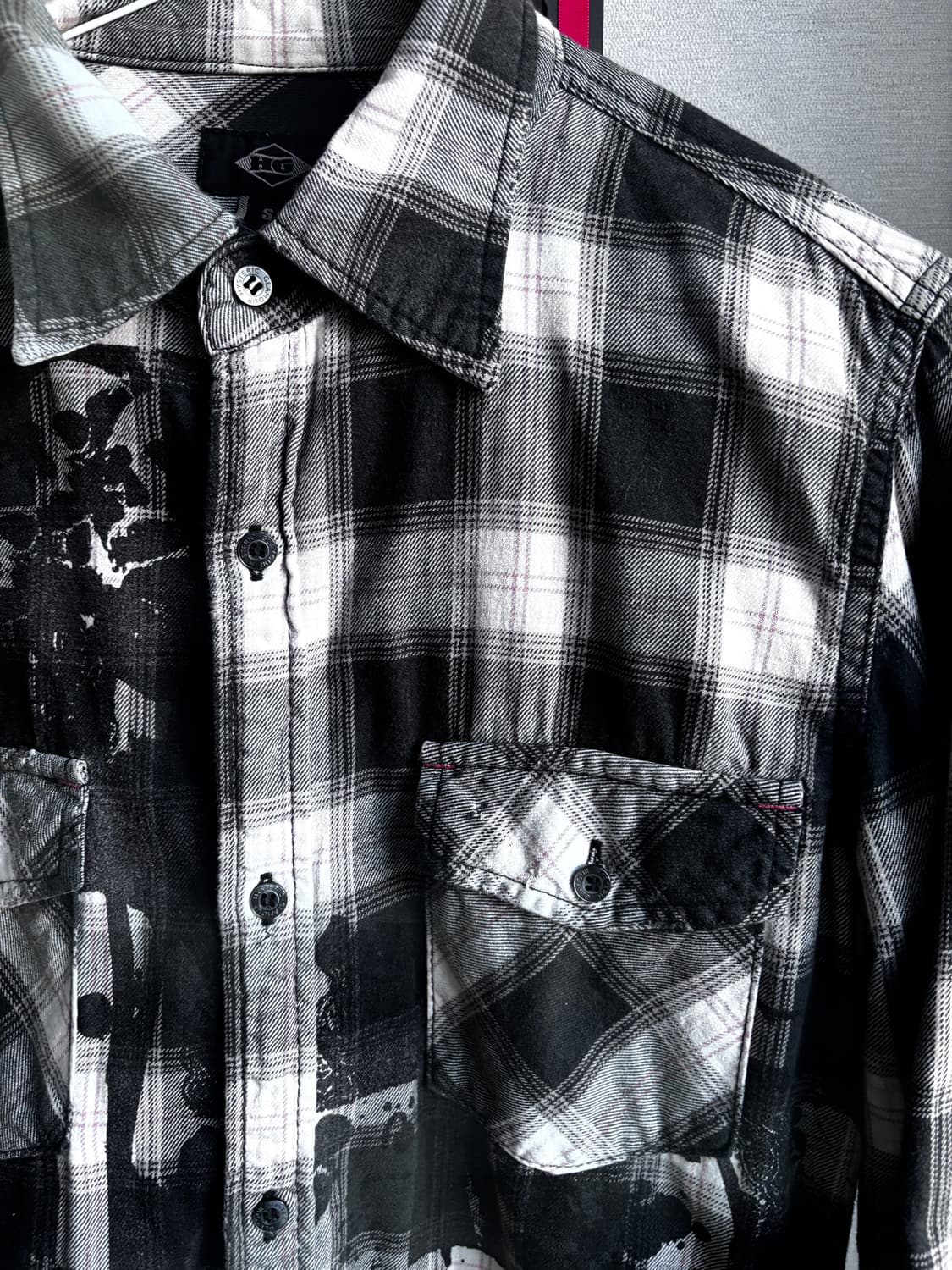 히스테릭글래머 체크셔츠 상품이미지3