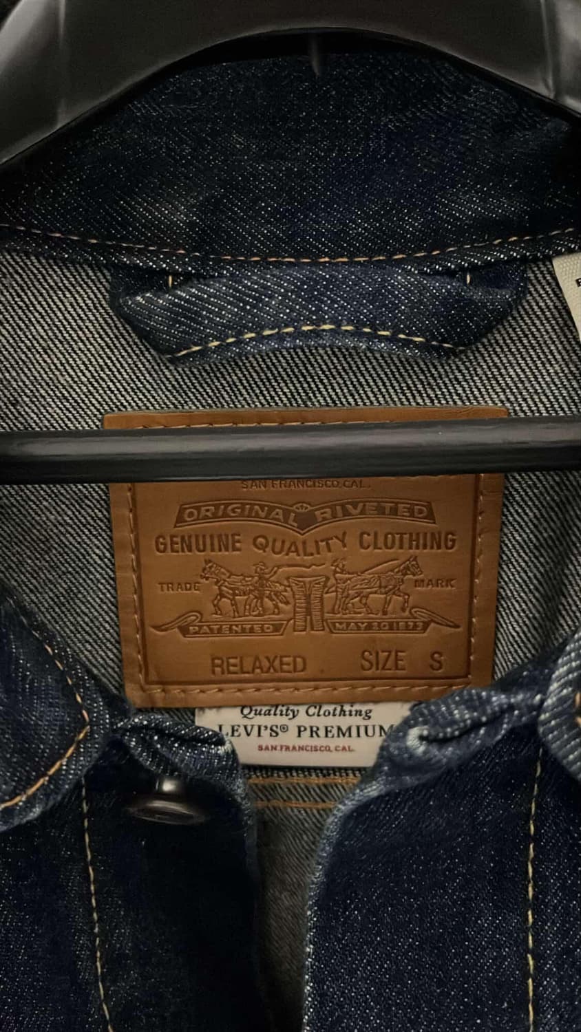 리바이스 데님자켓 타입2 사이즈 S 상품이미지4