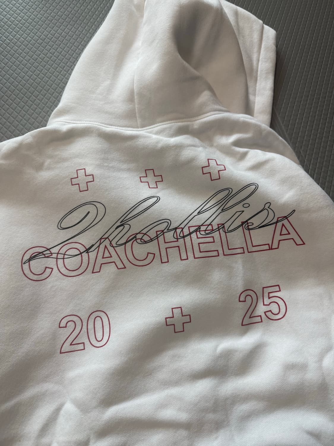 (XL) 2hollis 투홀리스 2025 코첼라 한정 후드  상품이미지3