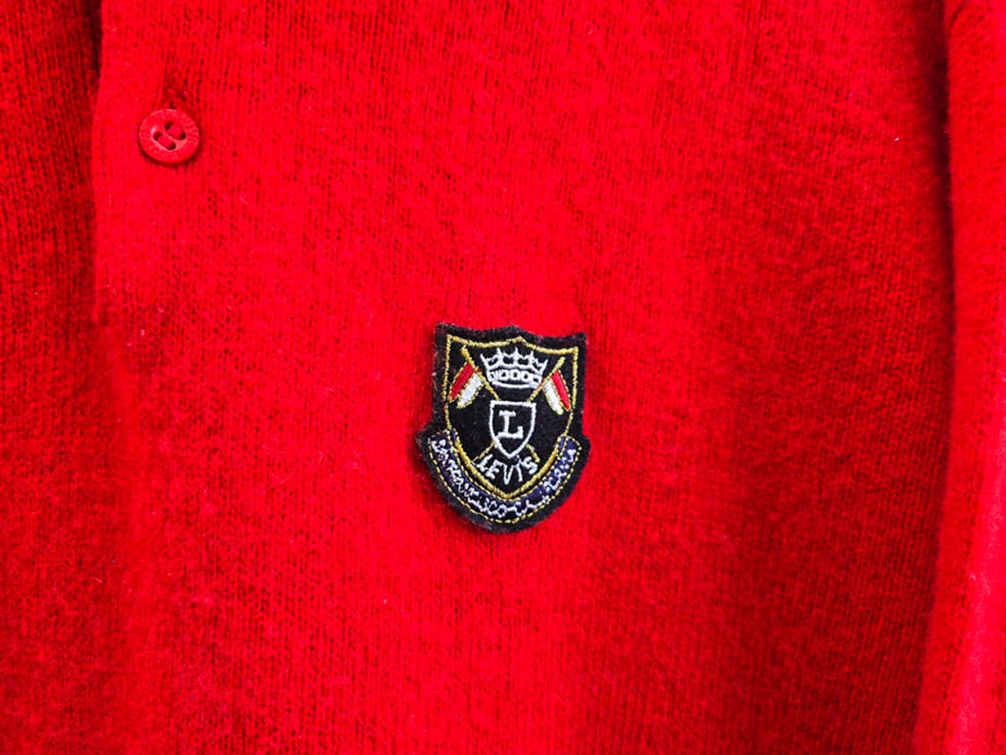 90s 리바이스 울 카라니트 한주통산 시절 상품이미지3