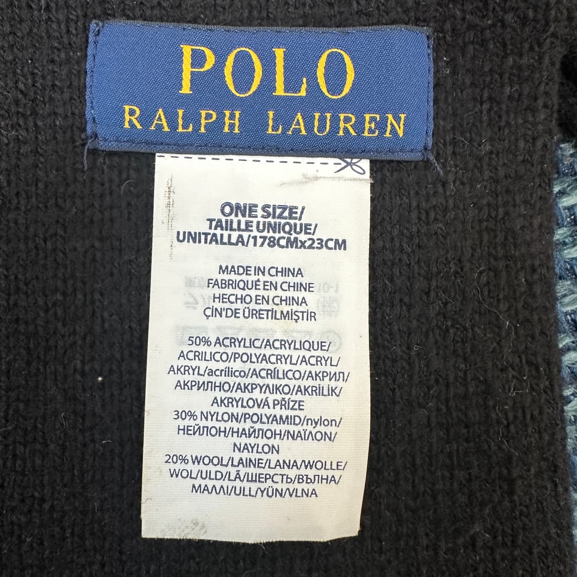 [Os] 폴로 베어 머플러 상품이미지3