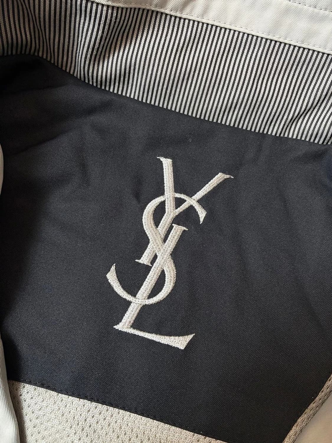 입생로랑 YSL 00s 자수로고 스윙톱 자켓 PN7483 상품이미지7