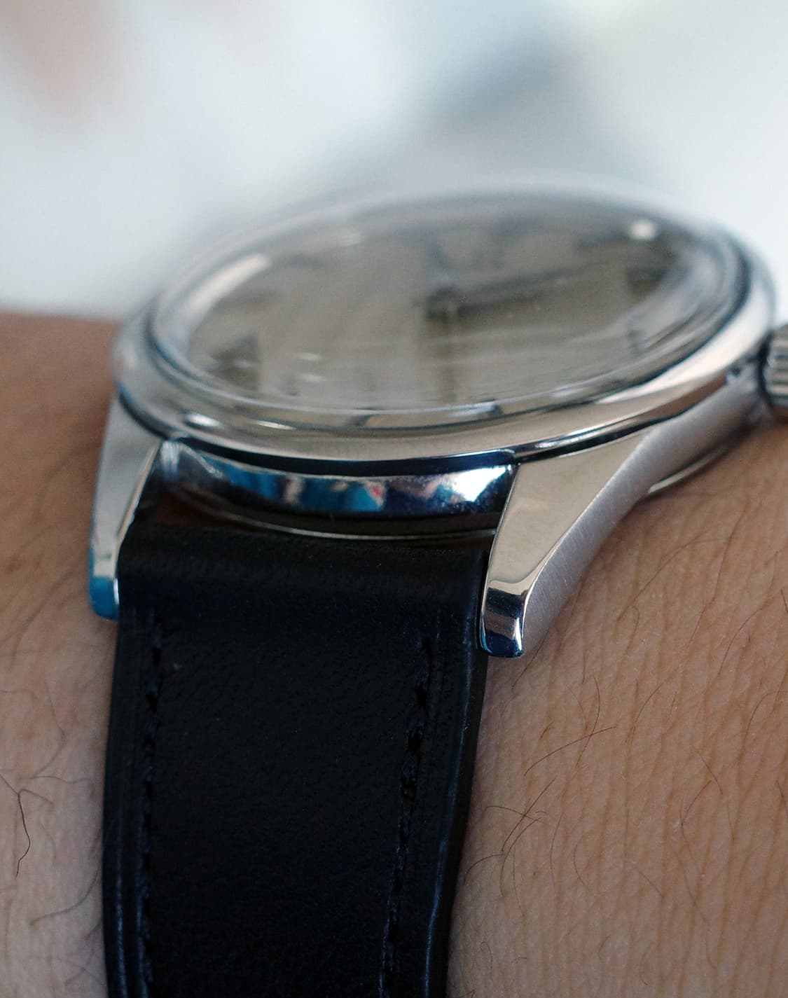 빈티지 오메가 씨마스터 시계 - 유니크 세로 티크 다이얼 상품이미지8