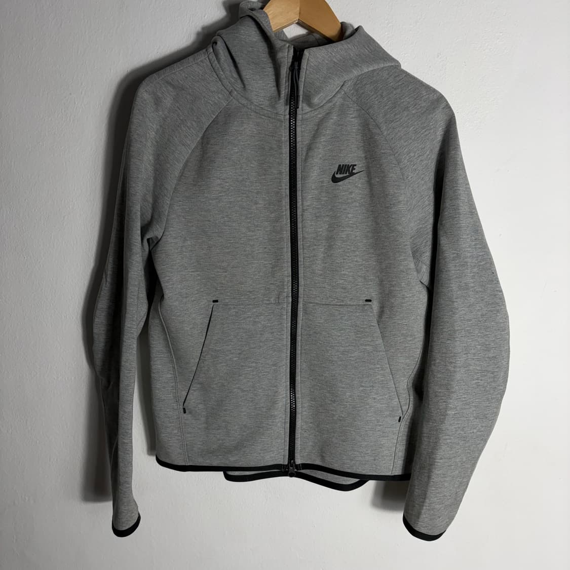 나이키 테크 플리스 후드집업 회색(90) 상품이미지1