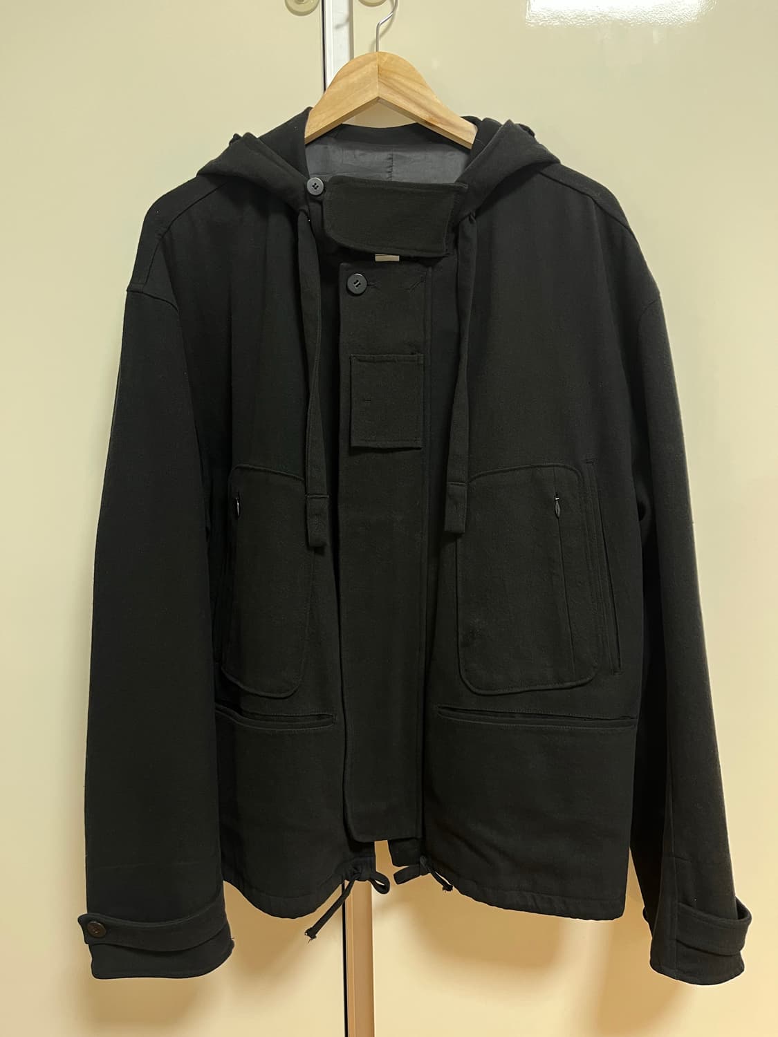 폴리테루/옵스큐라 익스클루시브 코튼 후디드 파카 상품이미지2