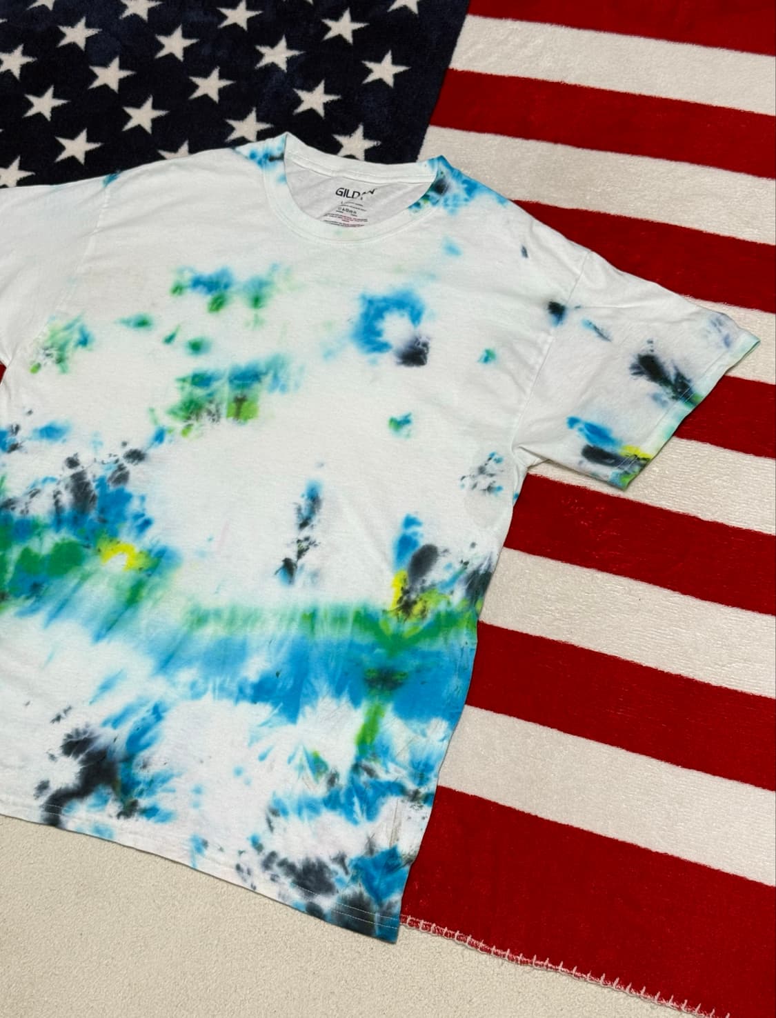 길단 타이다이 빈티지 반팔티셔츠 Gildan Tie Dye T  [L] 상품이미지8