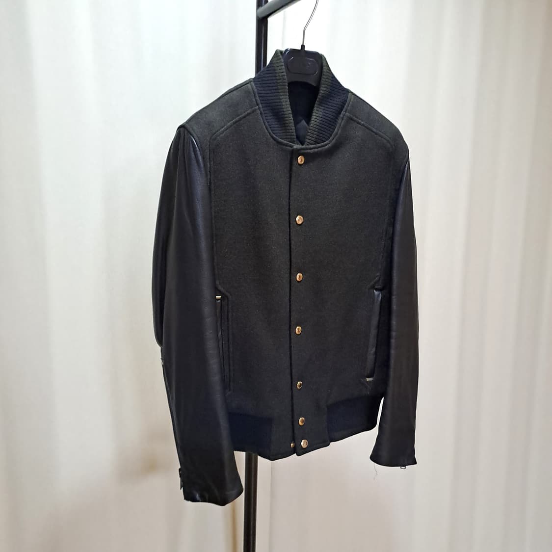 (택포) 타임옴므 레더 울 바시티 A908 상품이미지3