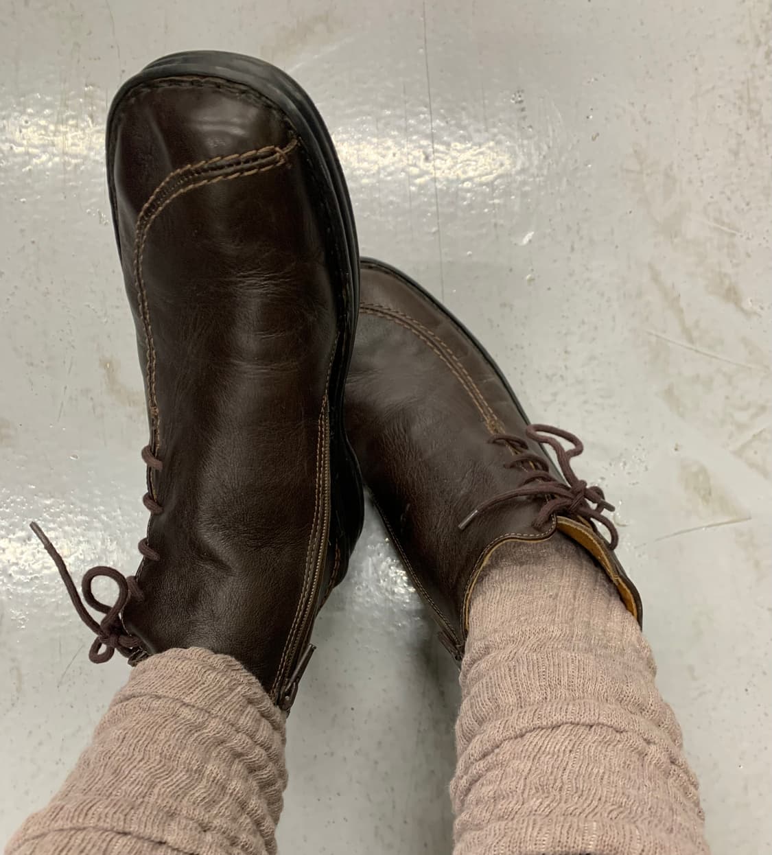 Josef seibel brown lace-up boots 상품이미지2