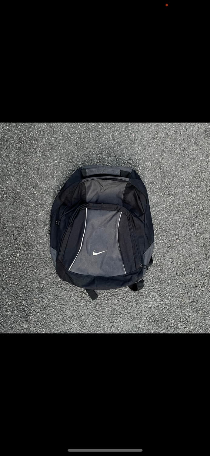 00s 나이키 고프코어 미드 스우시 차콜 백팩 올드스쿨 가방 os 상품이미지7