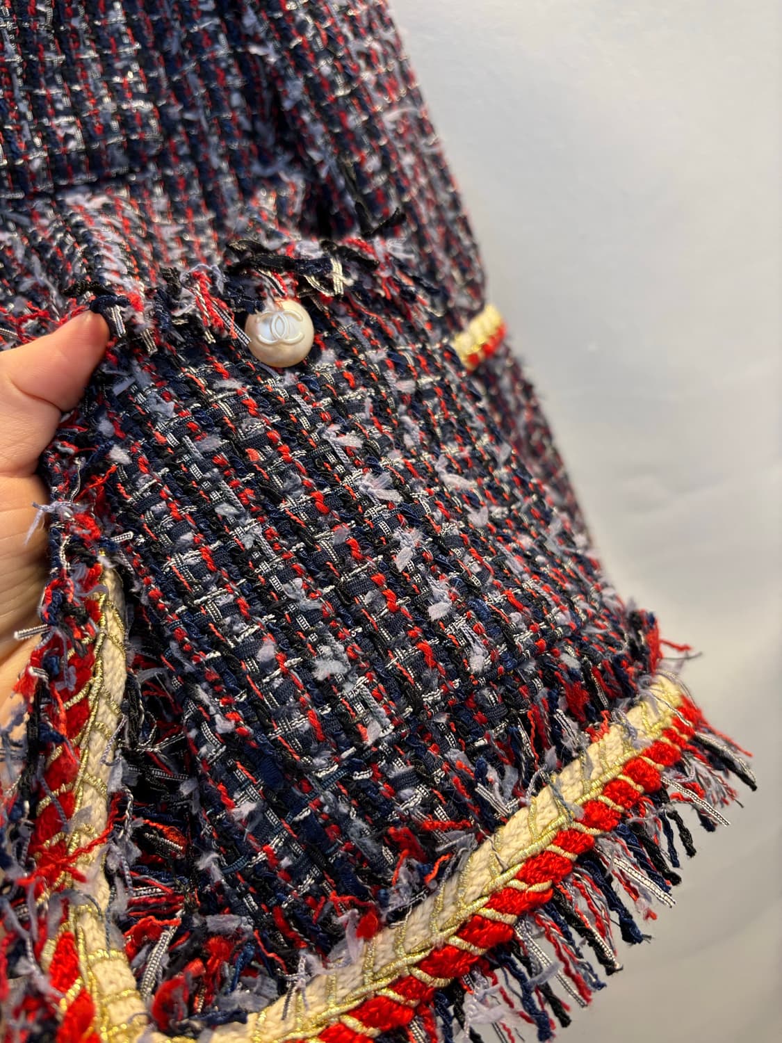 수입보세 트위드 자켓 샤넬 상품이미지8