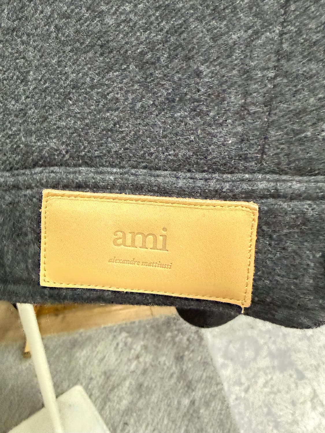 AMI 파리스 울 자켓 회색 상품이미지4