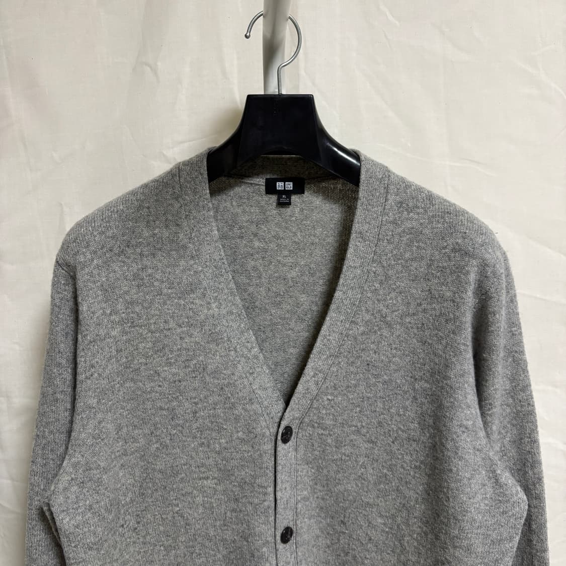 유니클로 램스울 가디건 / 그레이, XL 상품이미지2