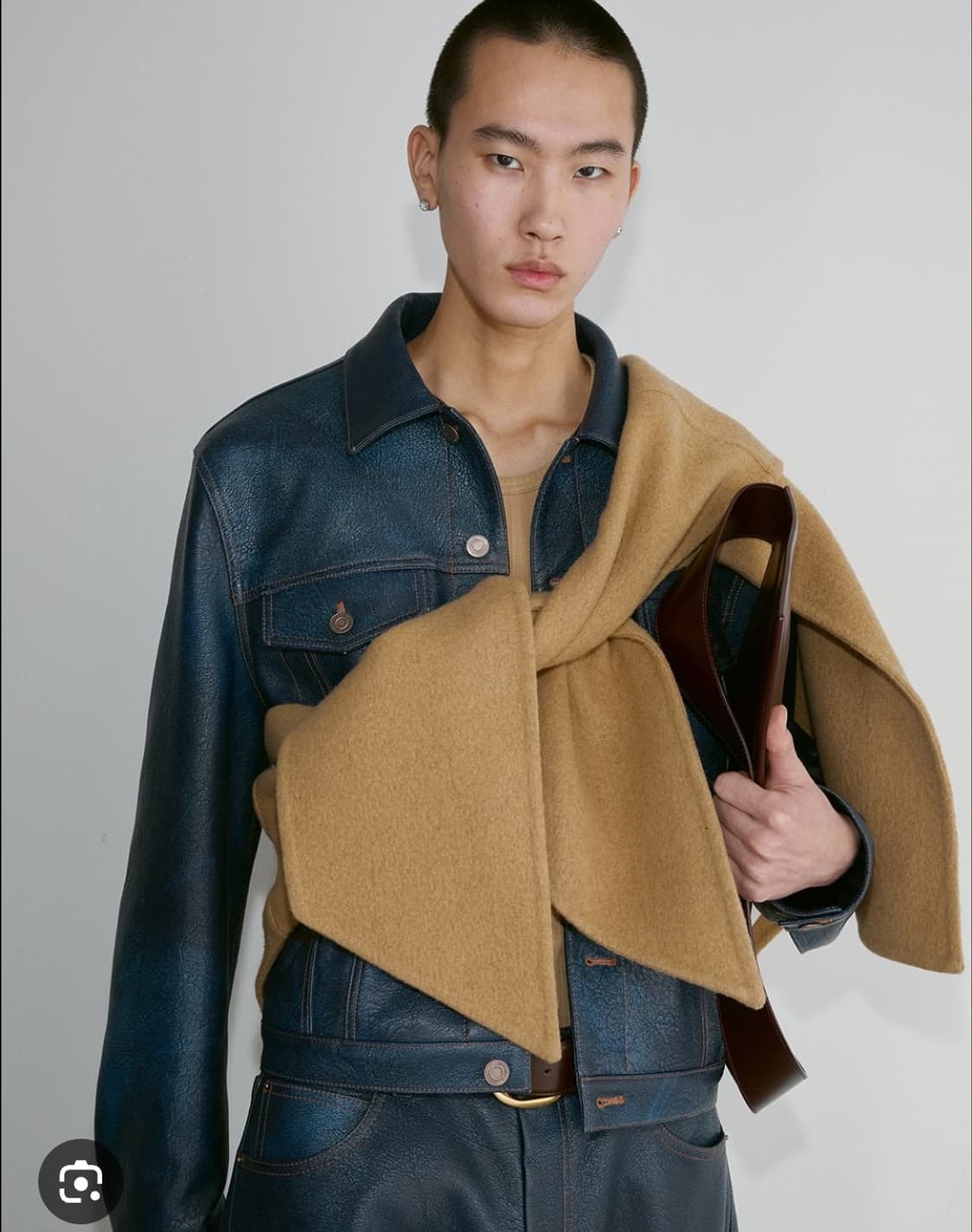 RECTO 렉토 2024 핸드메이드 울 머플러 상품이미지1