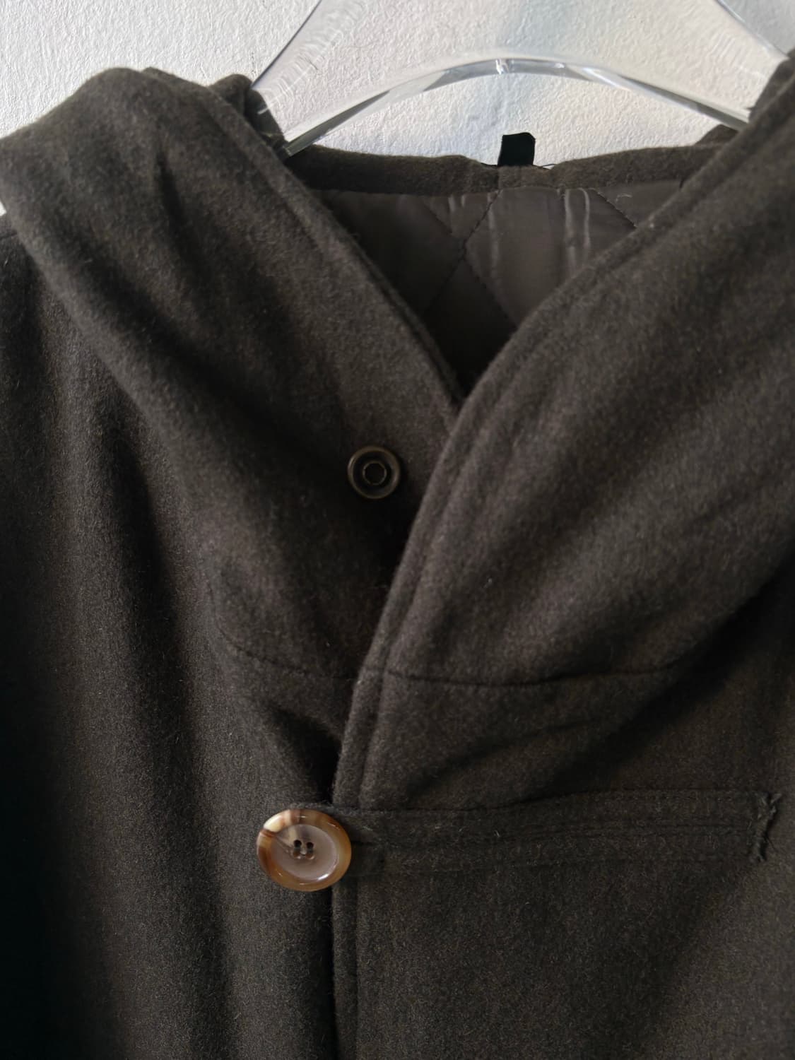 언더커버 나폴레옹 후드 코트  상품이미지6