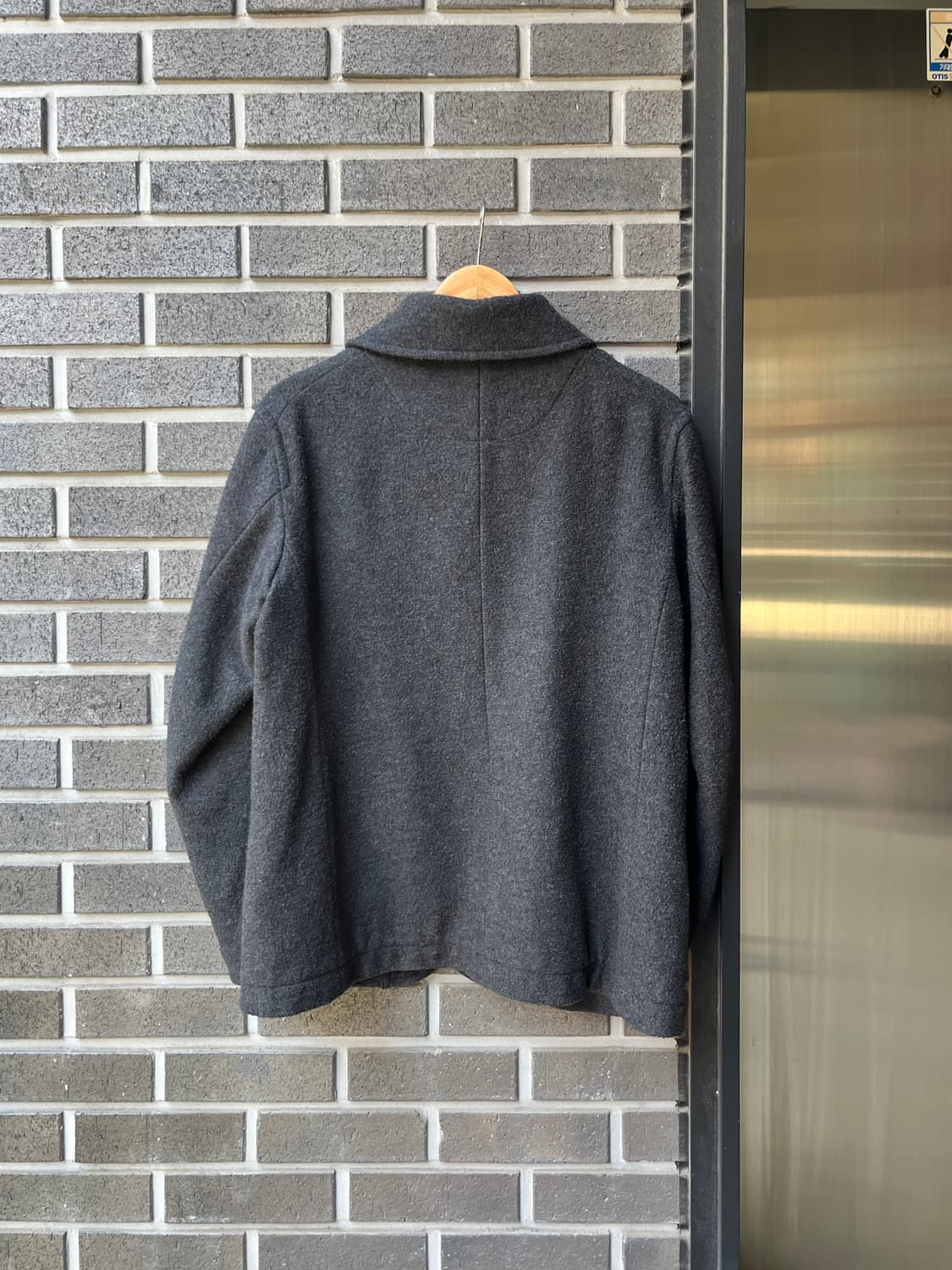 Danton 단톤 울 코트 다크그레이 40 상품이미지7