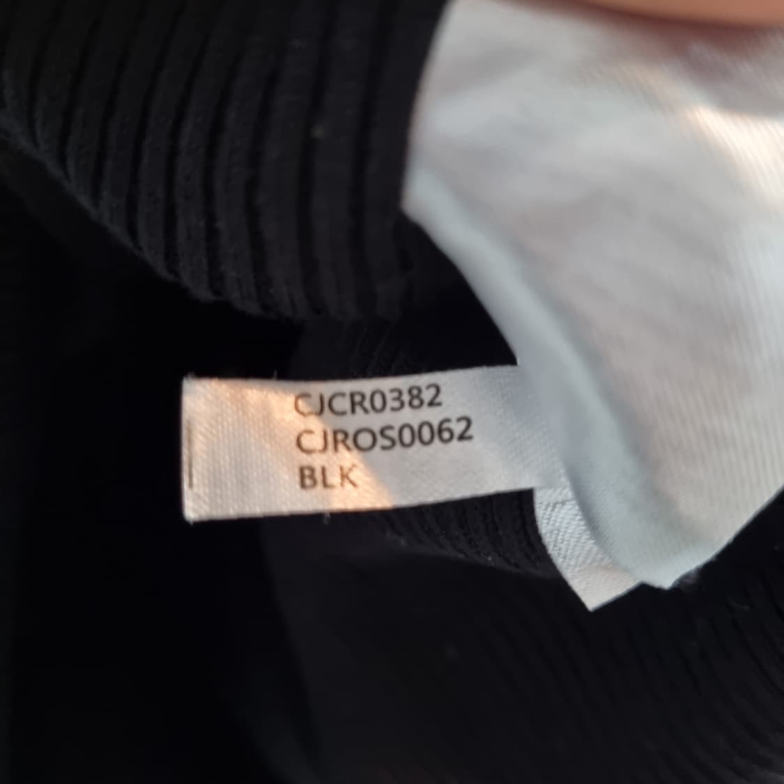 캘빈클라인 크롭 골지티 상품이미지8