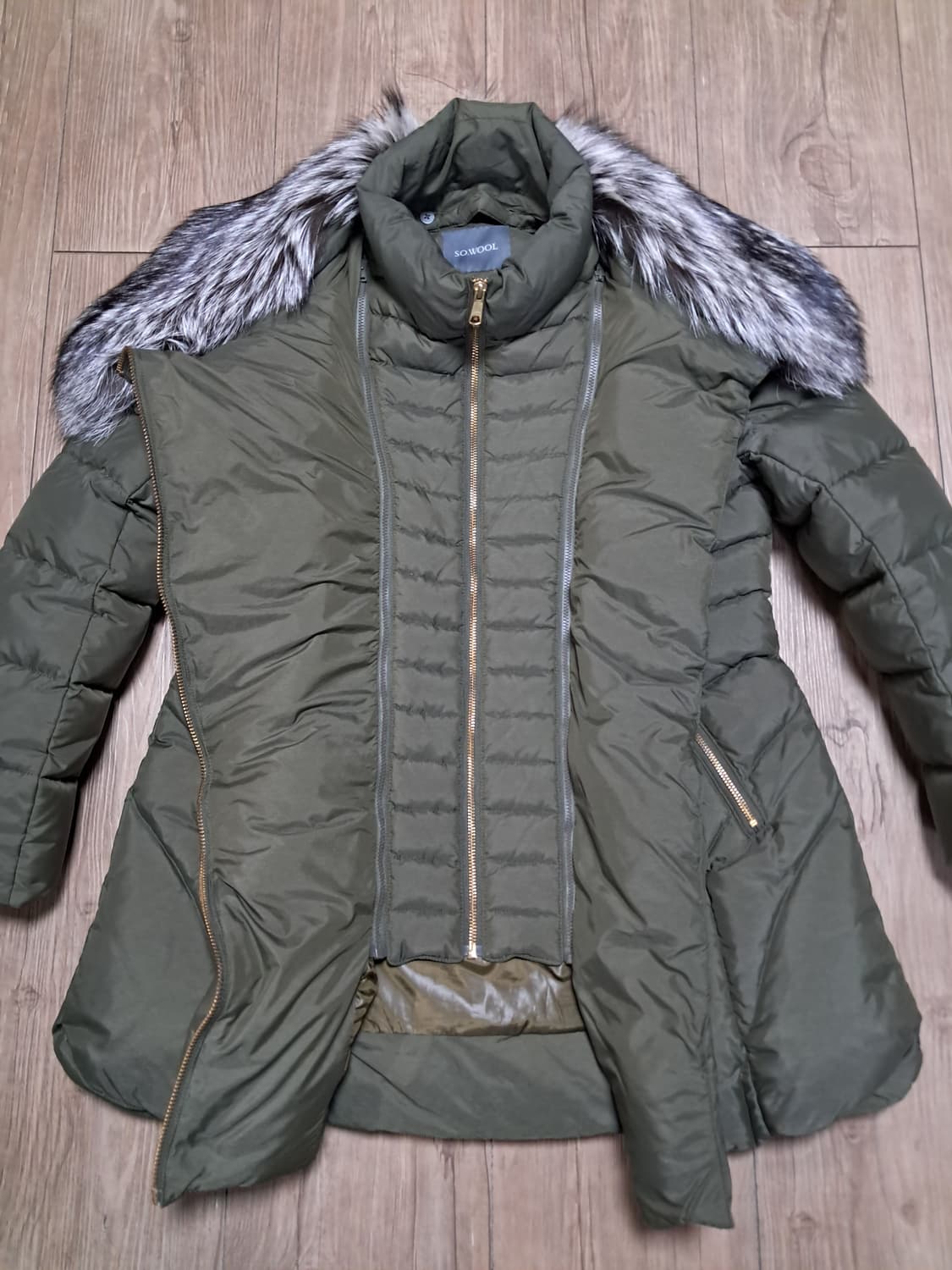 쏘울 사가퍼 패딩 77 상품이미지4