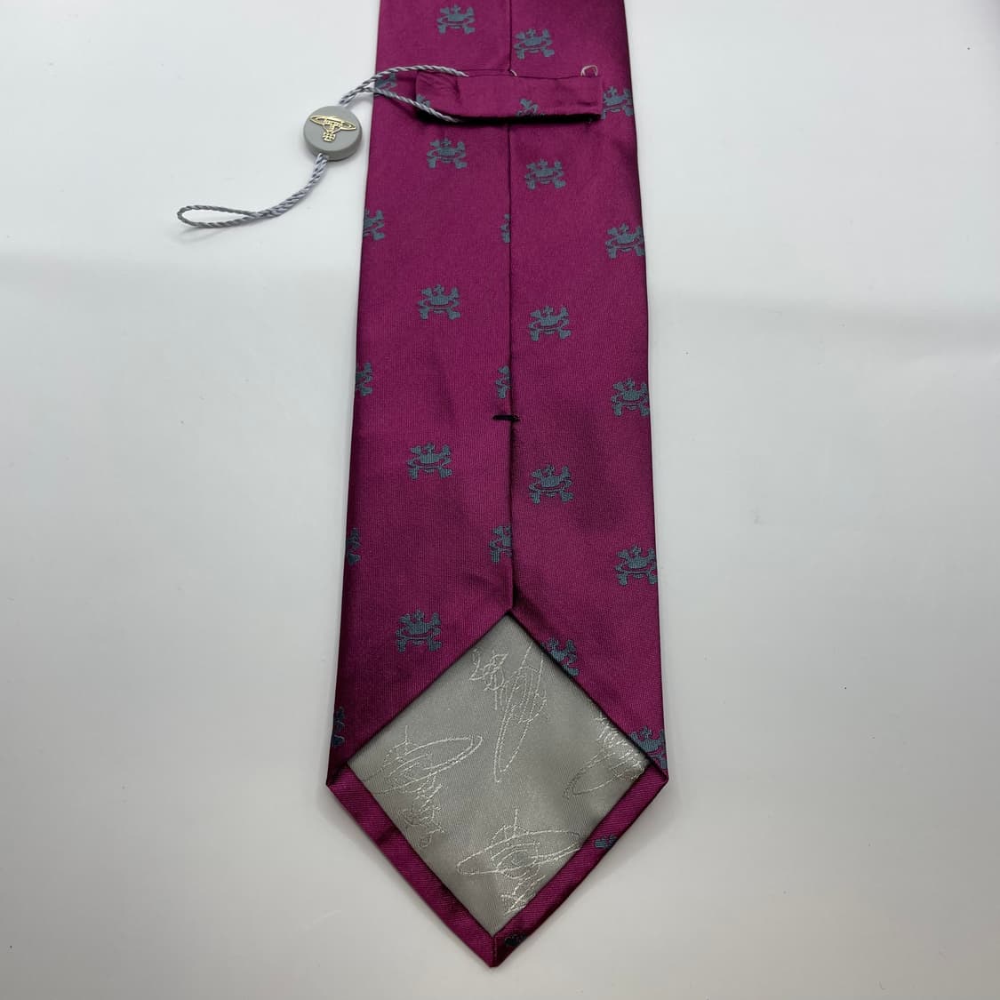 702)(VIVIENNE WESTWOOD) 비비안웨스트우드 패턴넥타이 상품이미지2