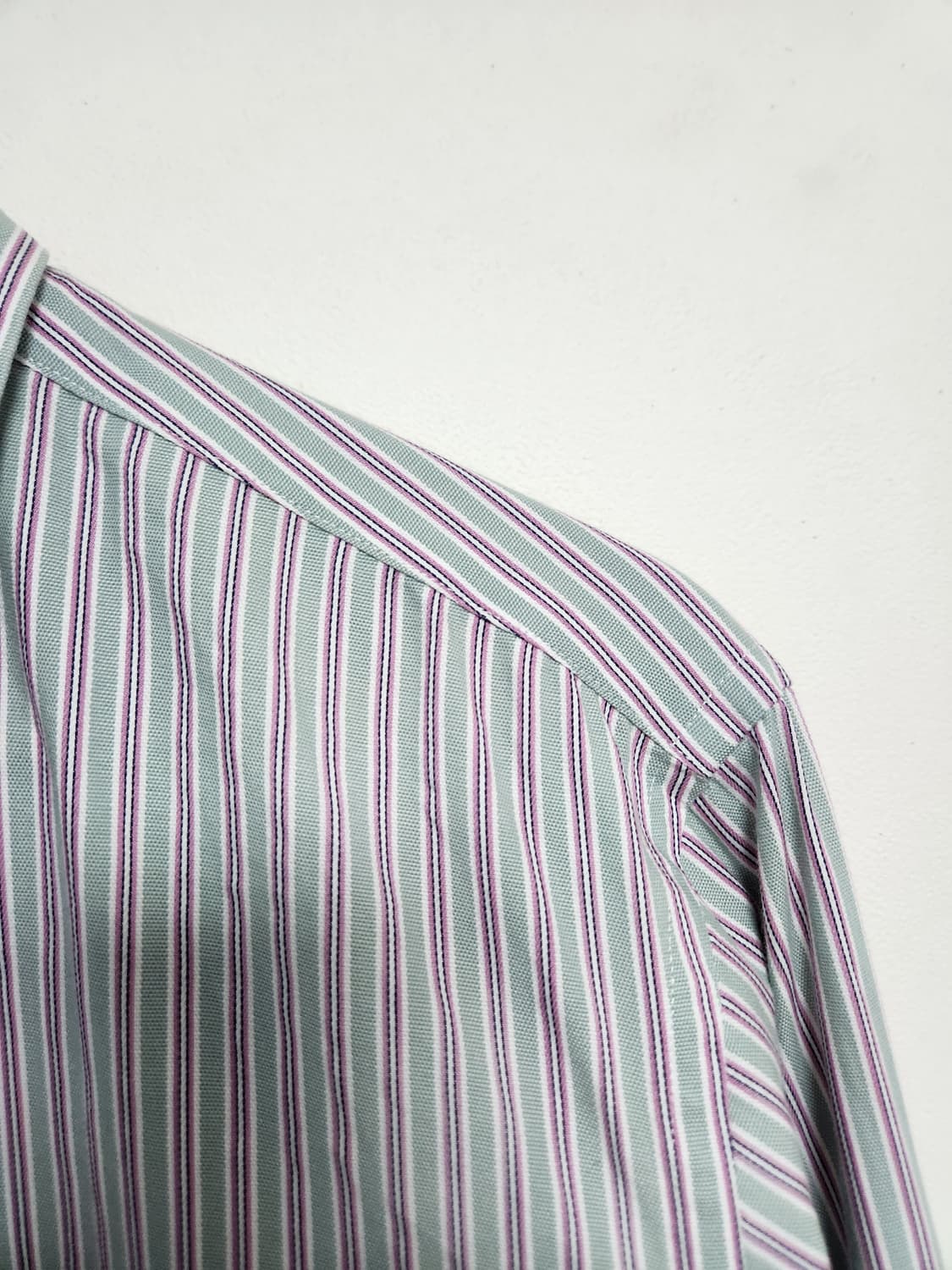 폴로Polo 스트라이프 코튼 셔츠 L - S175 상품이미지3