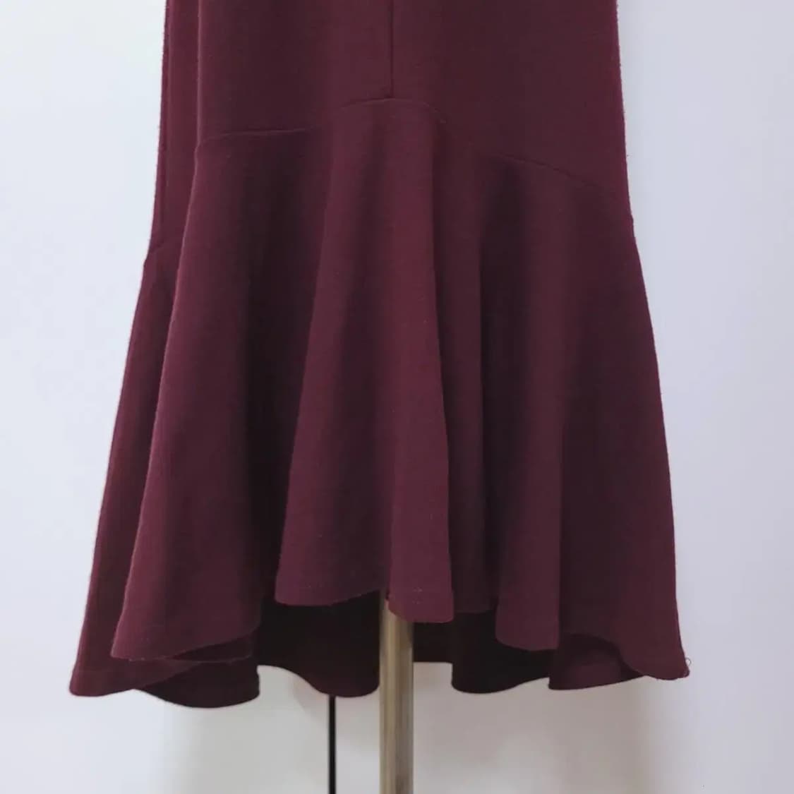 레드 뷔스티에 언발란스 원피스 상품이미지6