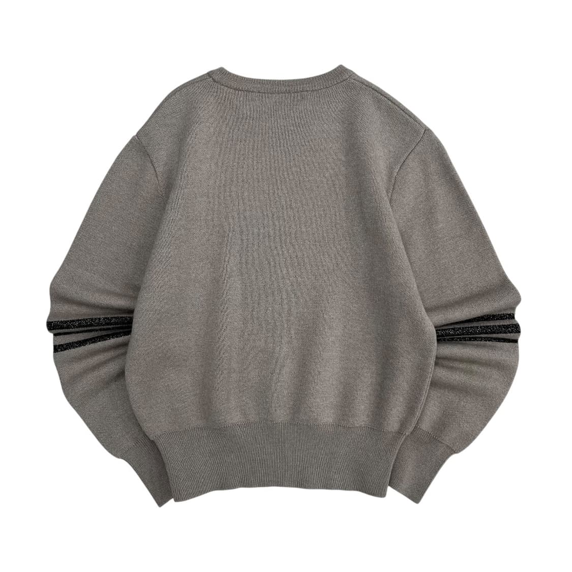 마르디 메르크디 글리터 차콜로고 베이지 니트 상품이미지3