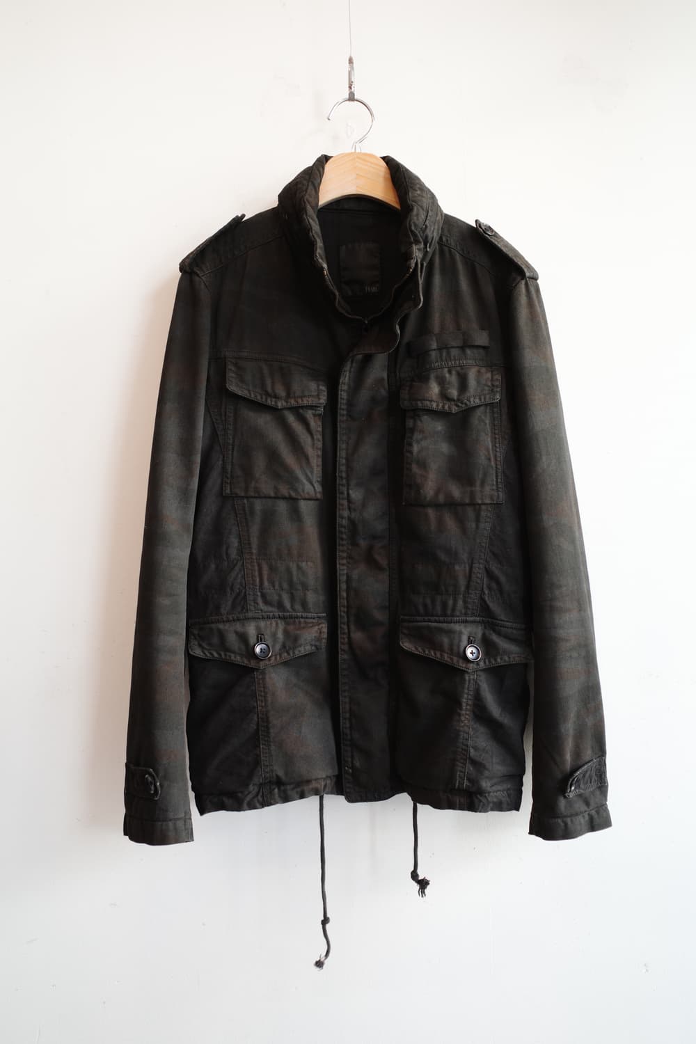 HAIB 카모플라쥬 패턴 투웨이 야상 상품이미지1