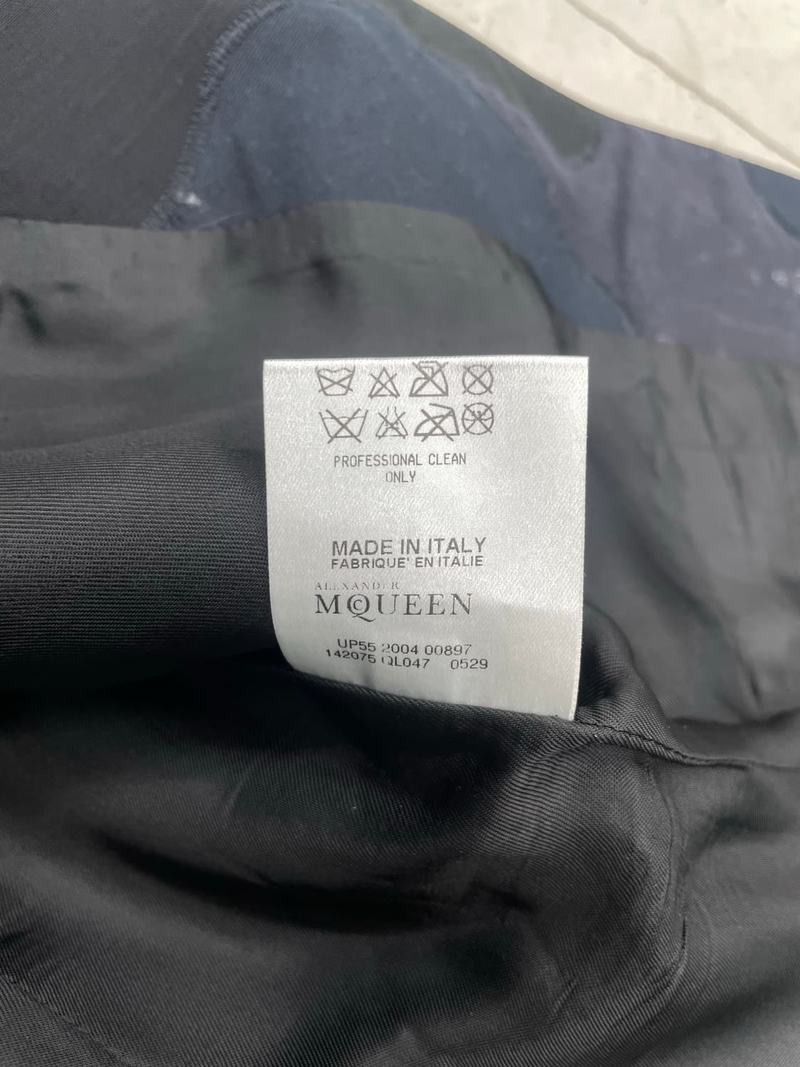 Alexander mcqueen 2004 patchwork suit 상품이미지6