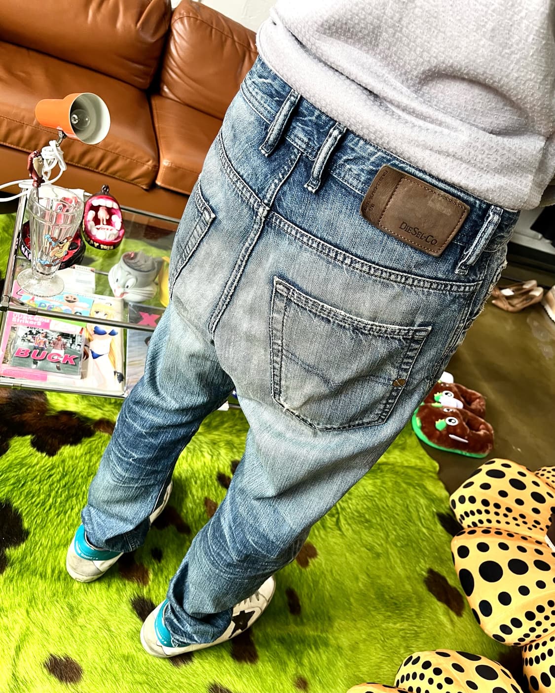 2000s DIESEL Italy NARROT Denim Pants 상품이미지2