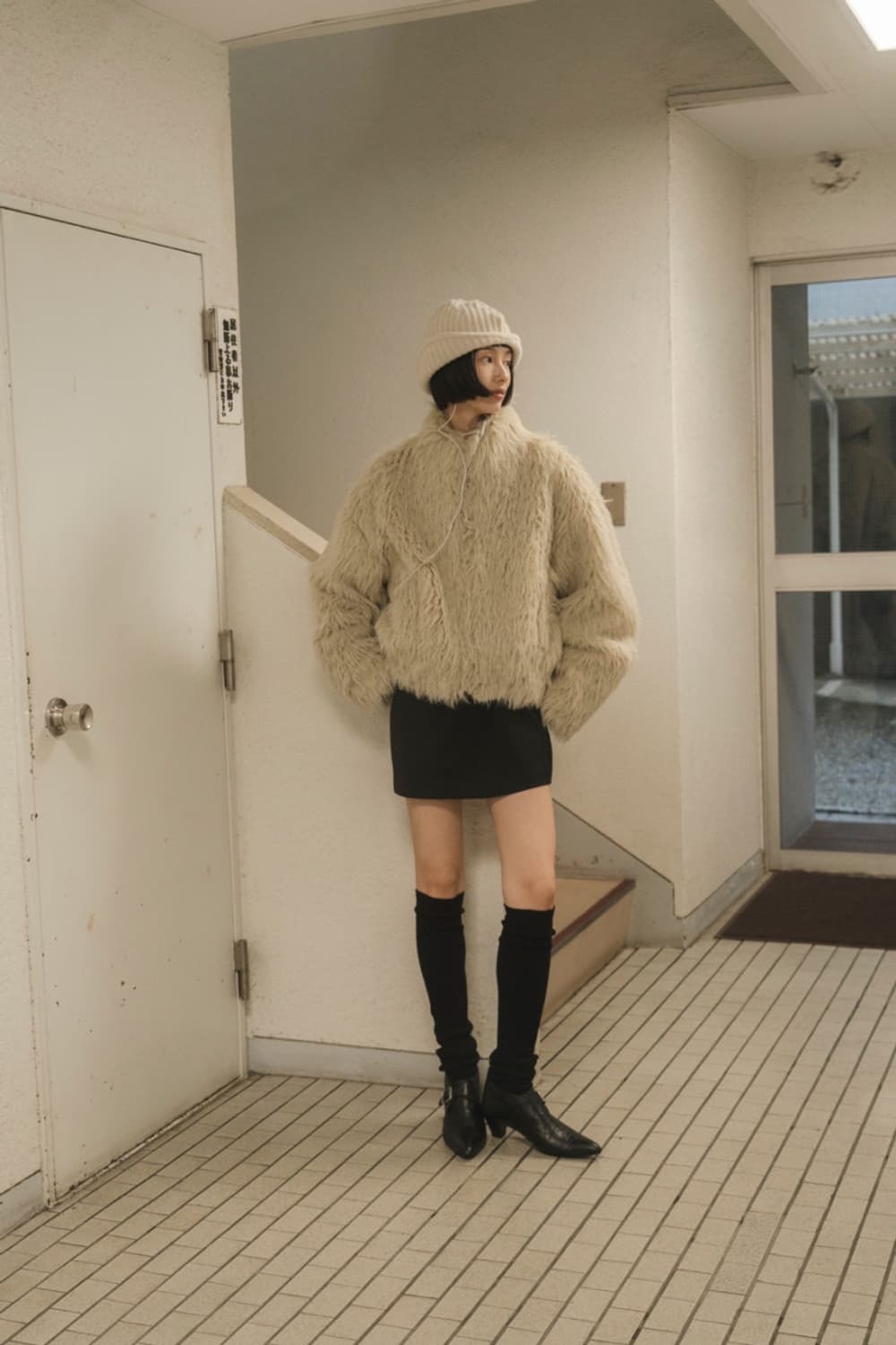 크림빌라 피노 시어링 베이지  상품이미지1