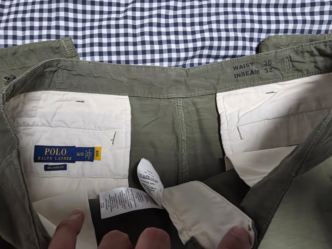 폴로 유틸리티 립스탑 카고 팬츠 상품이미지3