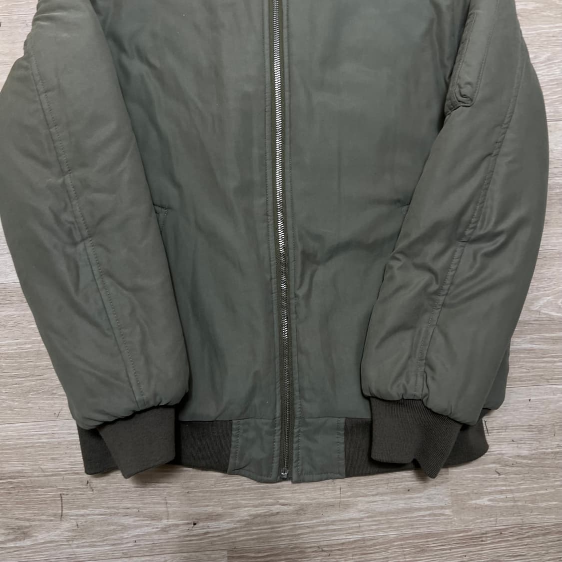 테일러 워커스 신슐레이트 MA-1 항공점퍼 봄버자켓 [카키] M/95 상품이미지3