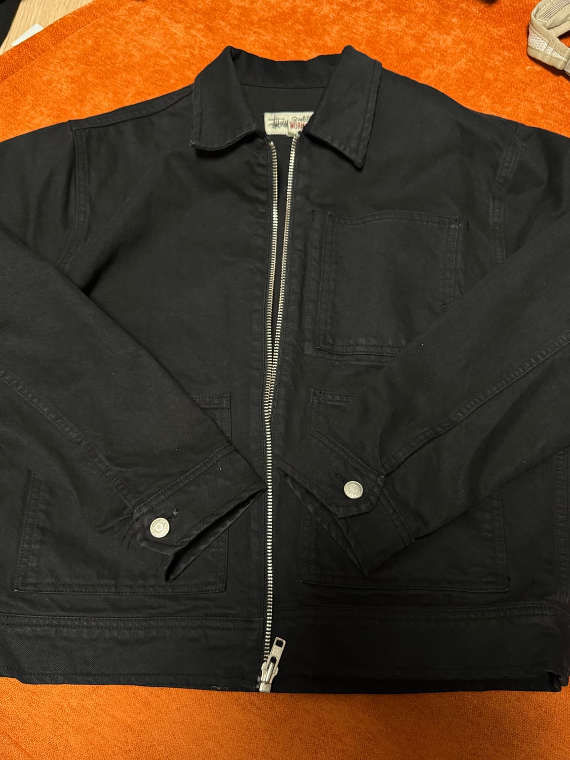 스투시 오버다이드 워크 자켓 S 상품이미지1