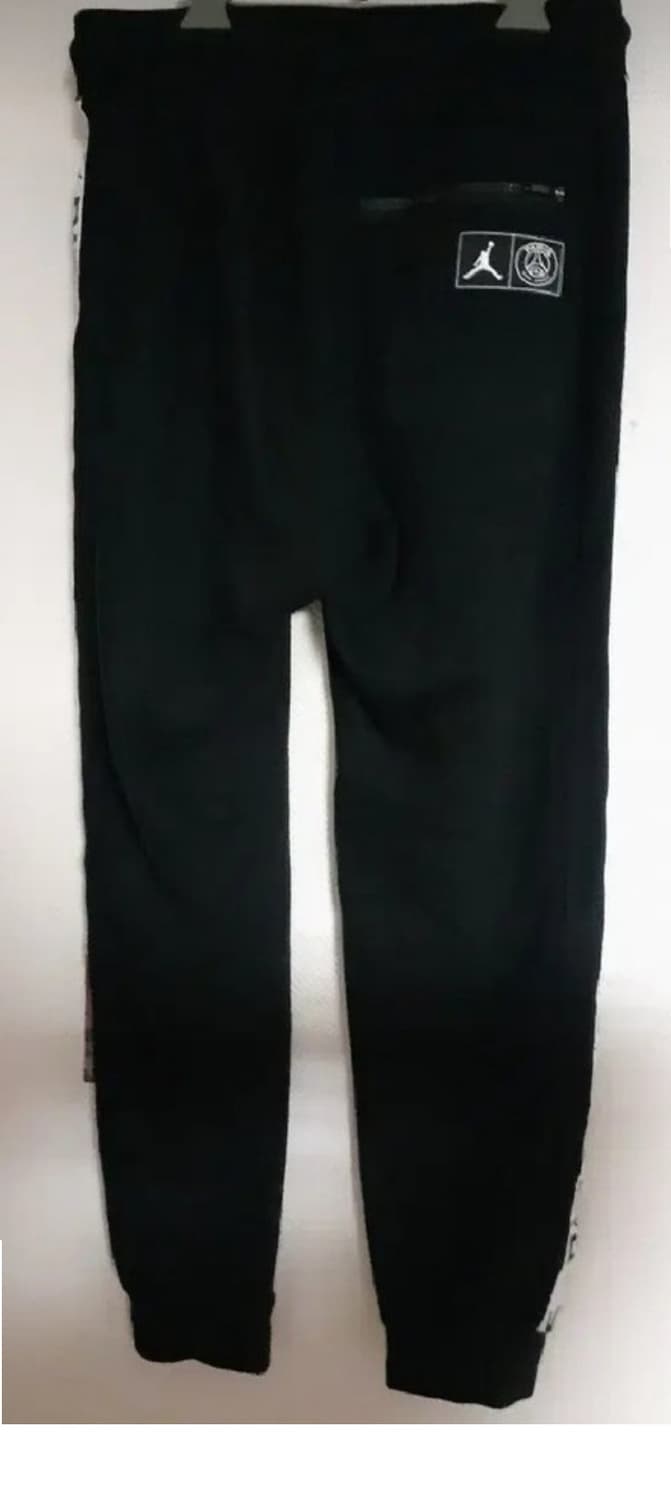 조던 X PSG 플리스 팬츠 검흰 M85 33-34인 상품이미지2