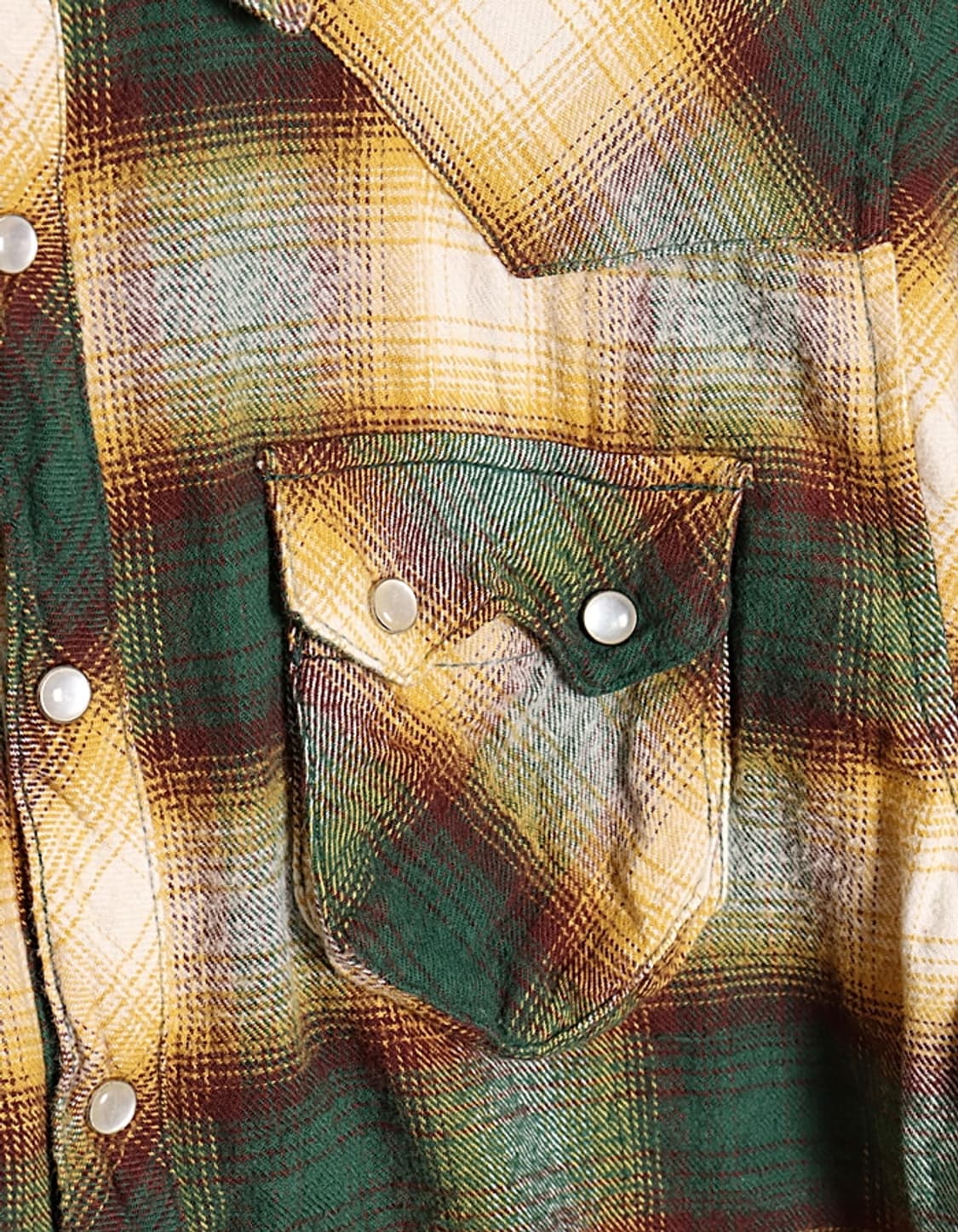  A R W Flannel Check Western Shirts 상품이미지3