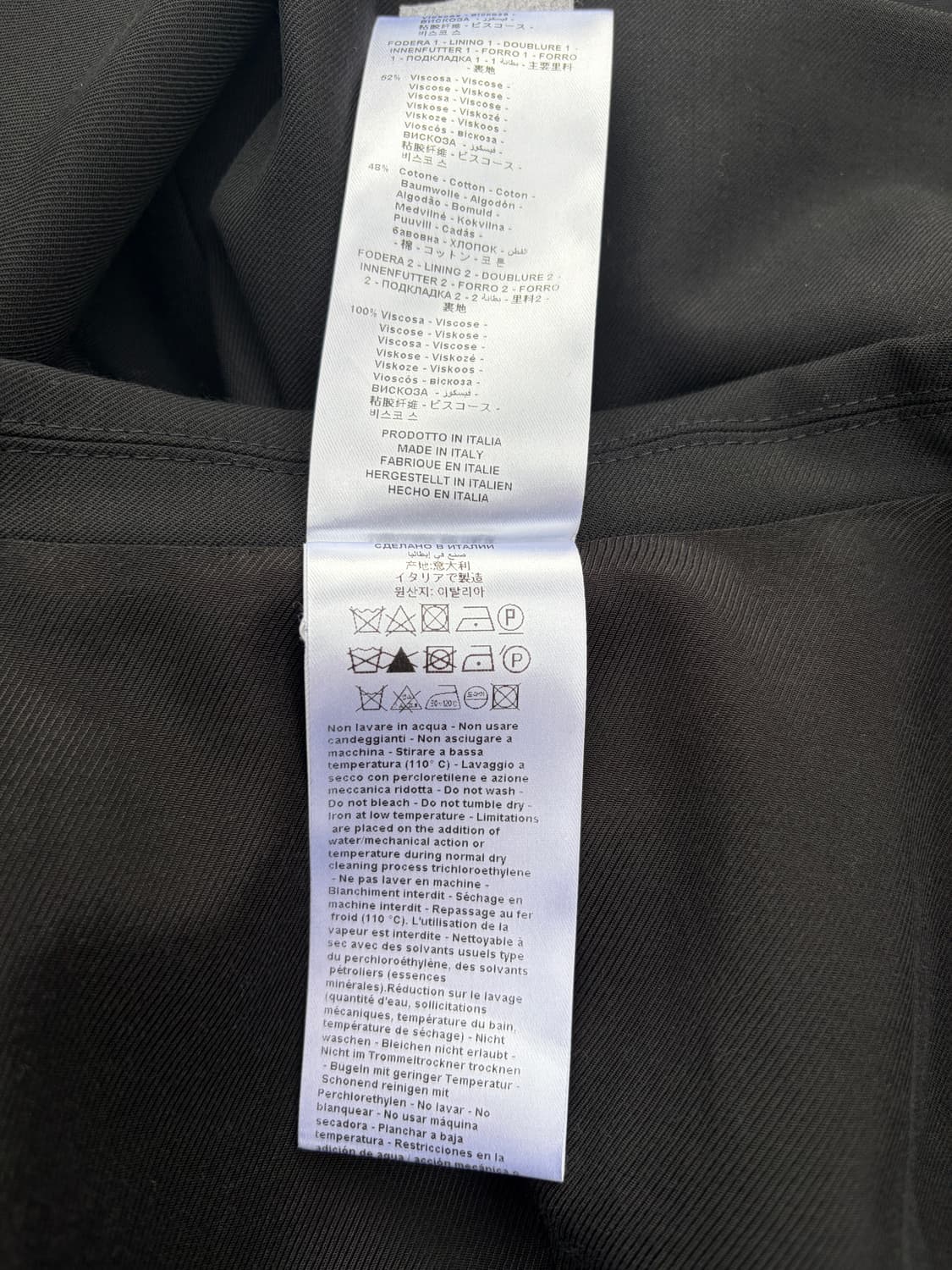 마리아노 오버사이즈 블레이저 자켓 MAGLIANO 블랙 라프시몬스 상품이미지7