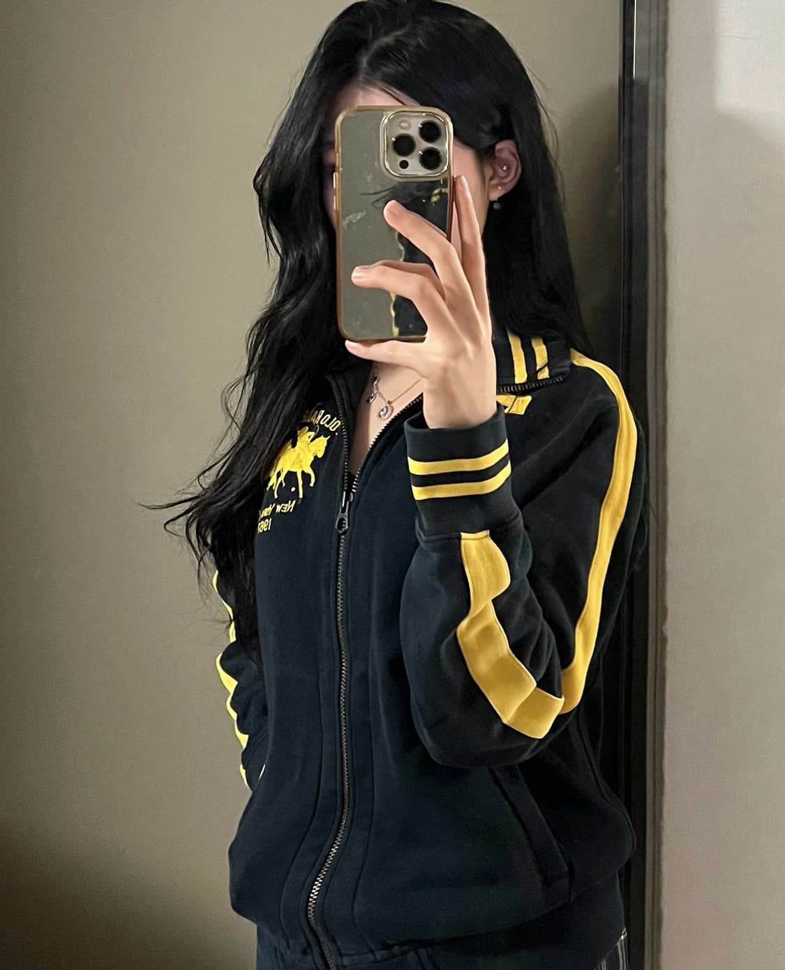 90s vintage 폴로랄프로렌 빅포니 코튼 집업 상품이미지1