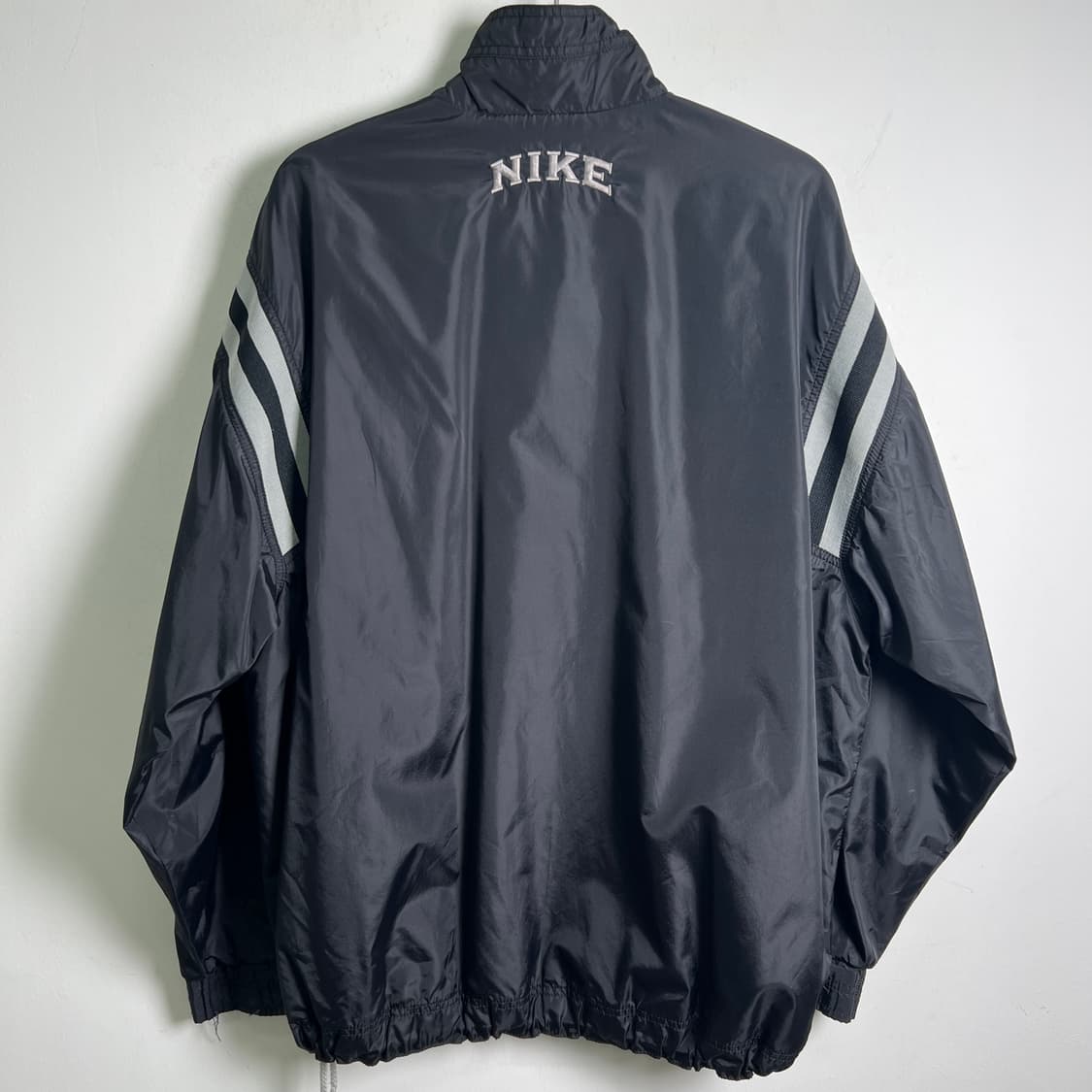90's 나이키 올드스쿨 블랙 바람막이 자켓 L 상품이미지6