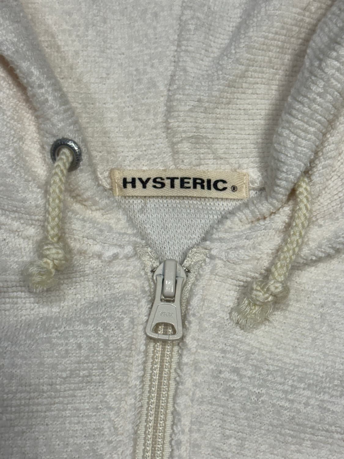 히스테릭 글래머 아카이브 유니콘 패치 테리 원단 후드 집업 자켓 상품이미지3