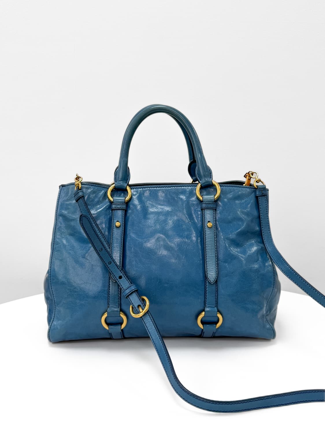 미우미우 비텔로 샤인 Oceano 2-Way Bag 상품이미지3