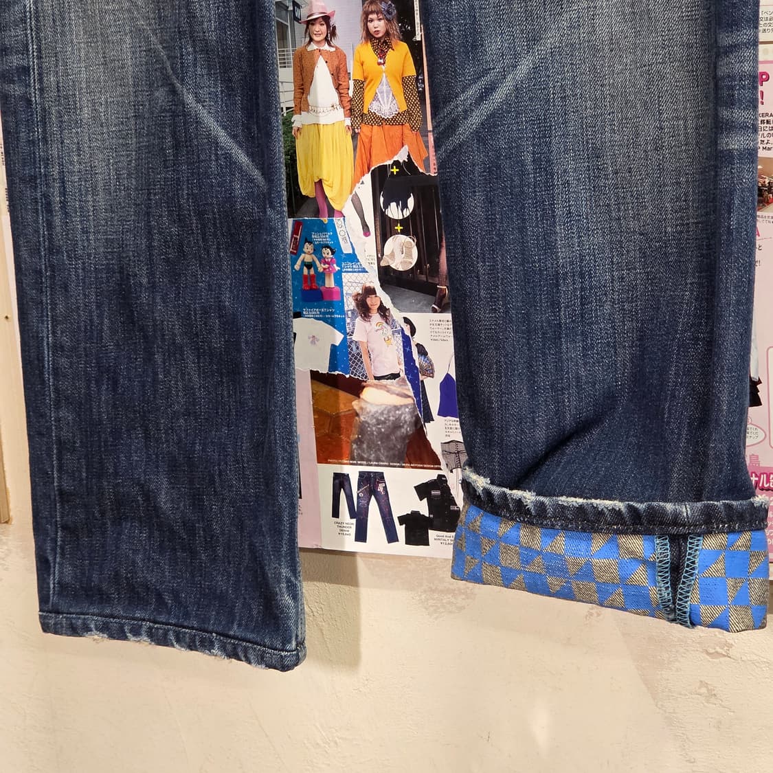 리바이스 523 워싱 데님 팬츠 상품이미지7