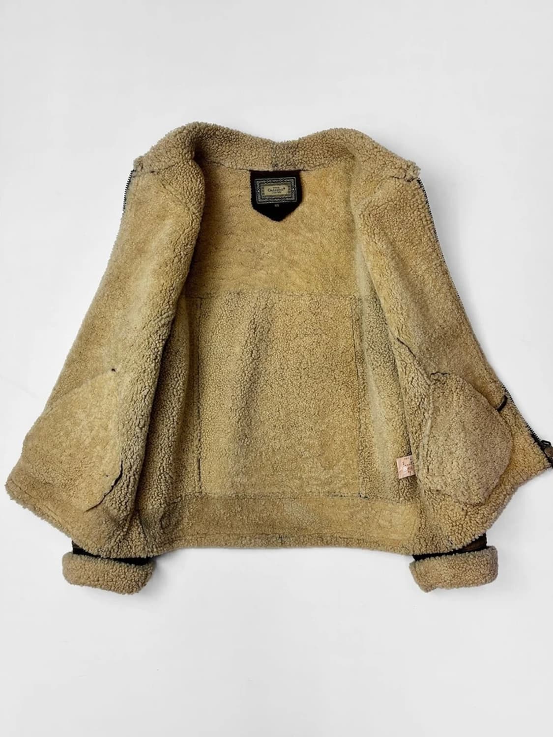 GALLUCCI 90's 시어링 플라이트 무스탕 자켓 PN5532    상품이미지4