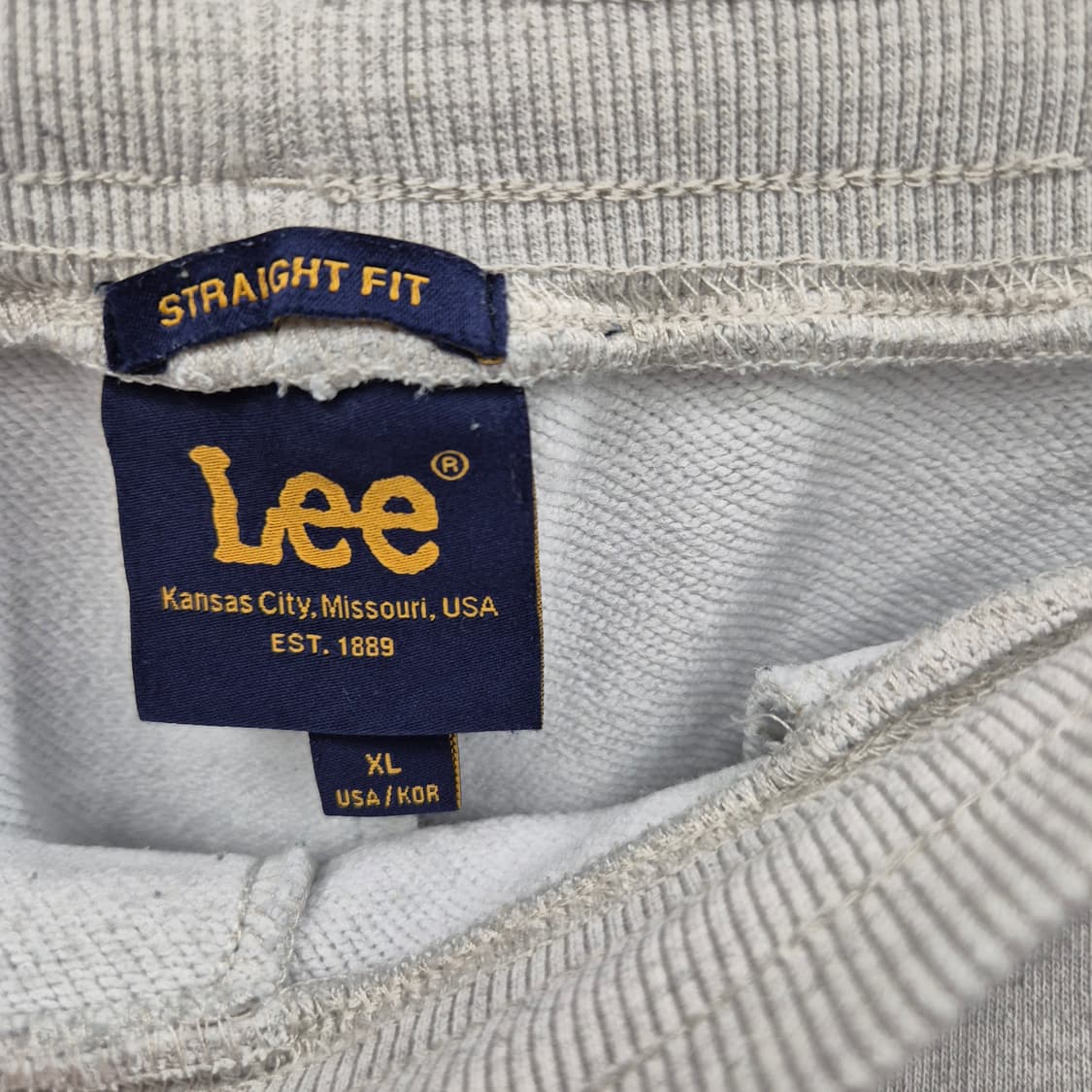 Lee 회색 트레이닝 바지 XL 상품이미지2