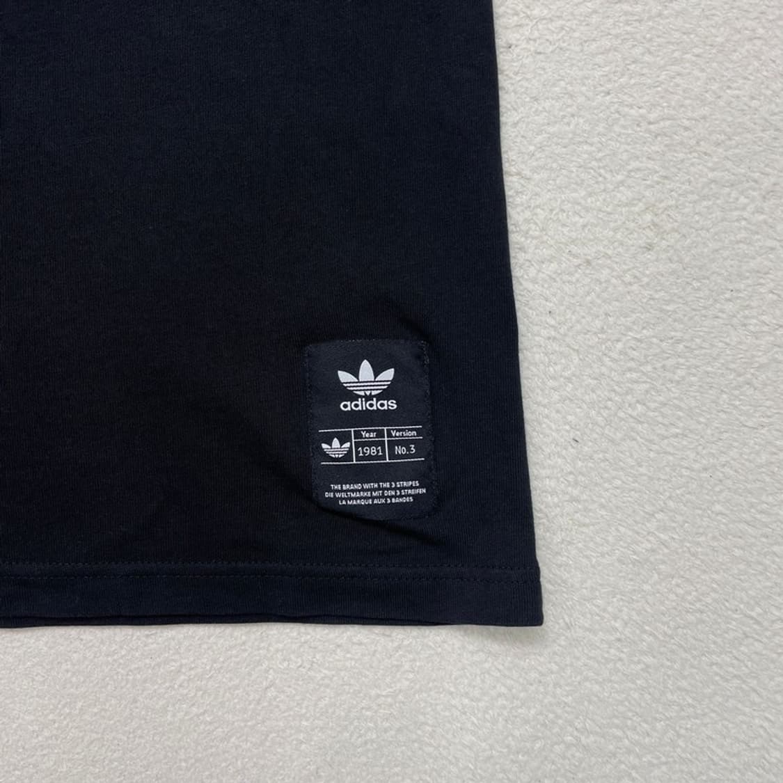 ADIDAS 트레포일 반팔티 블랙 XL 상품이미지2