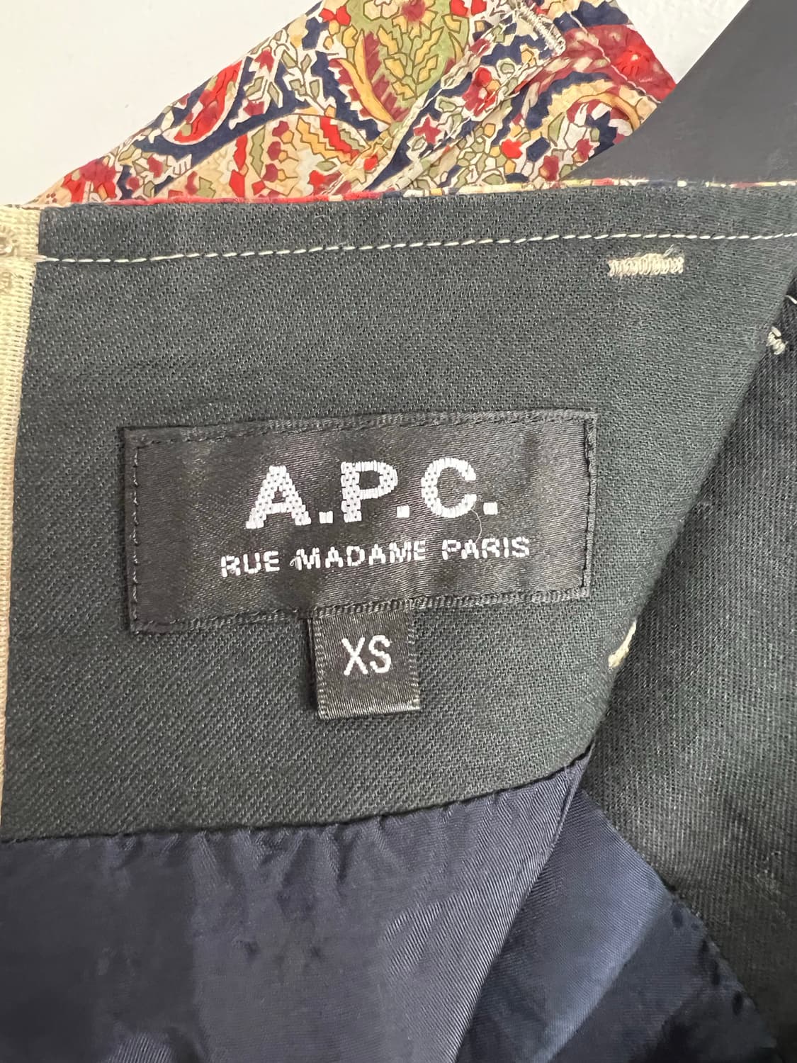 A.P.C. 아페쎄 페이즐리 패턴 스커트 상품이미지6