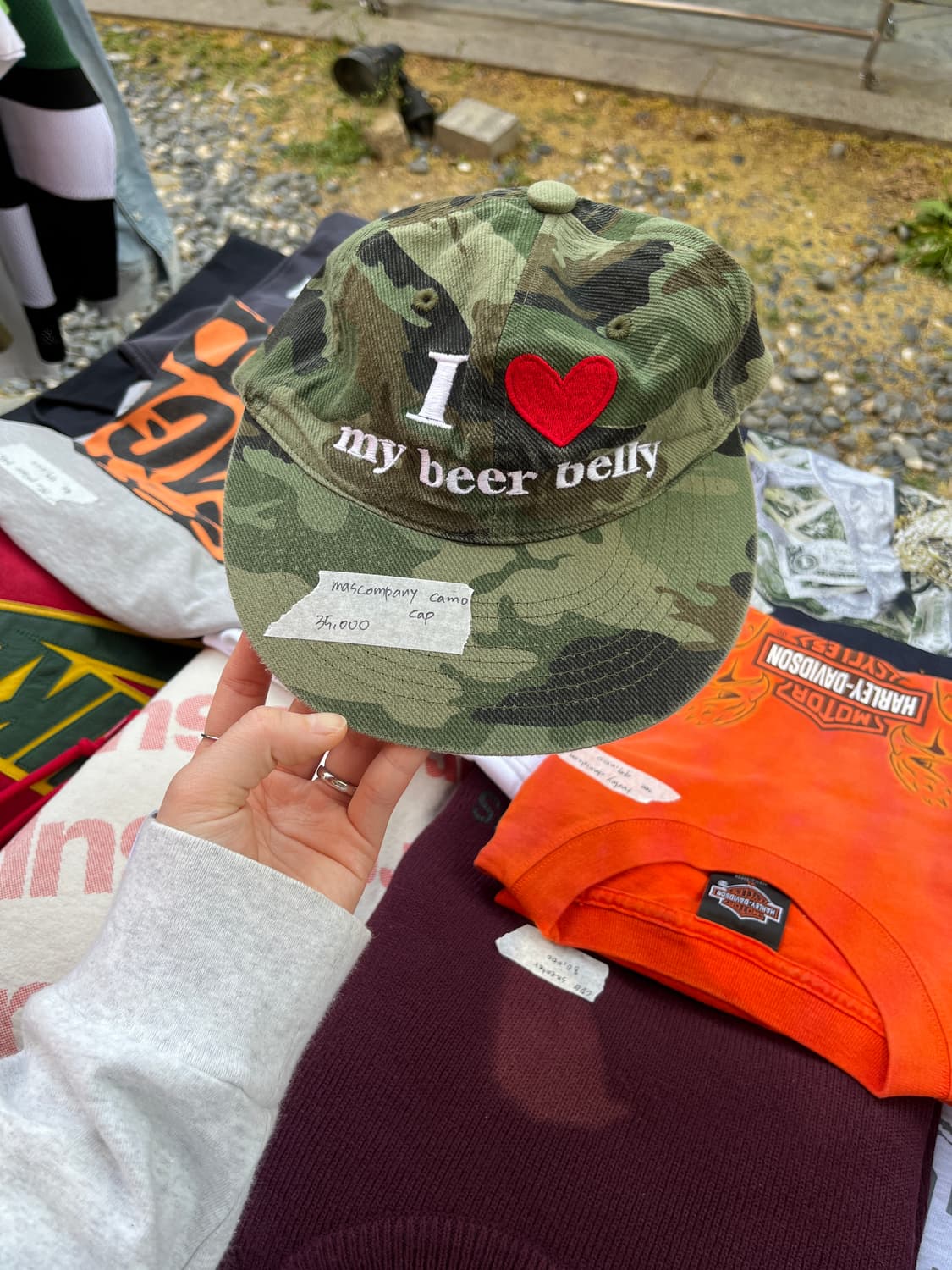 마스컴퍼니 mascompany 빈티지 캠프캡 상품이미지2