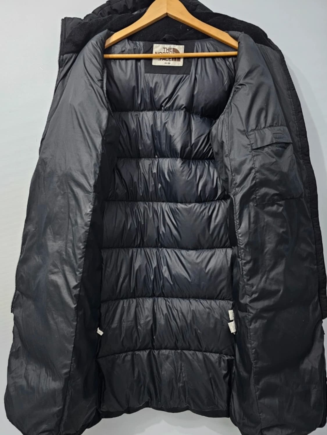 노스페이스 구스 롱패딩 XS (85) 블랙 상품이미지8