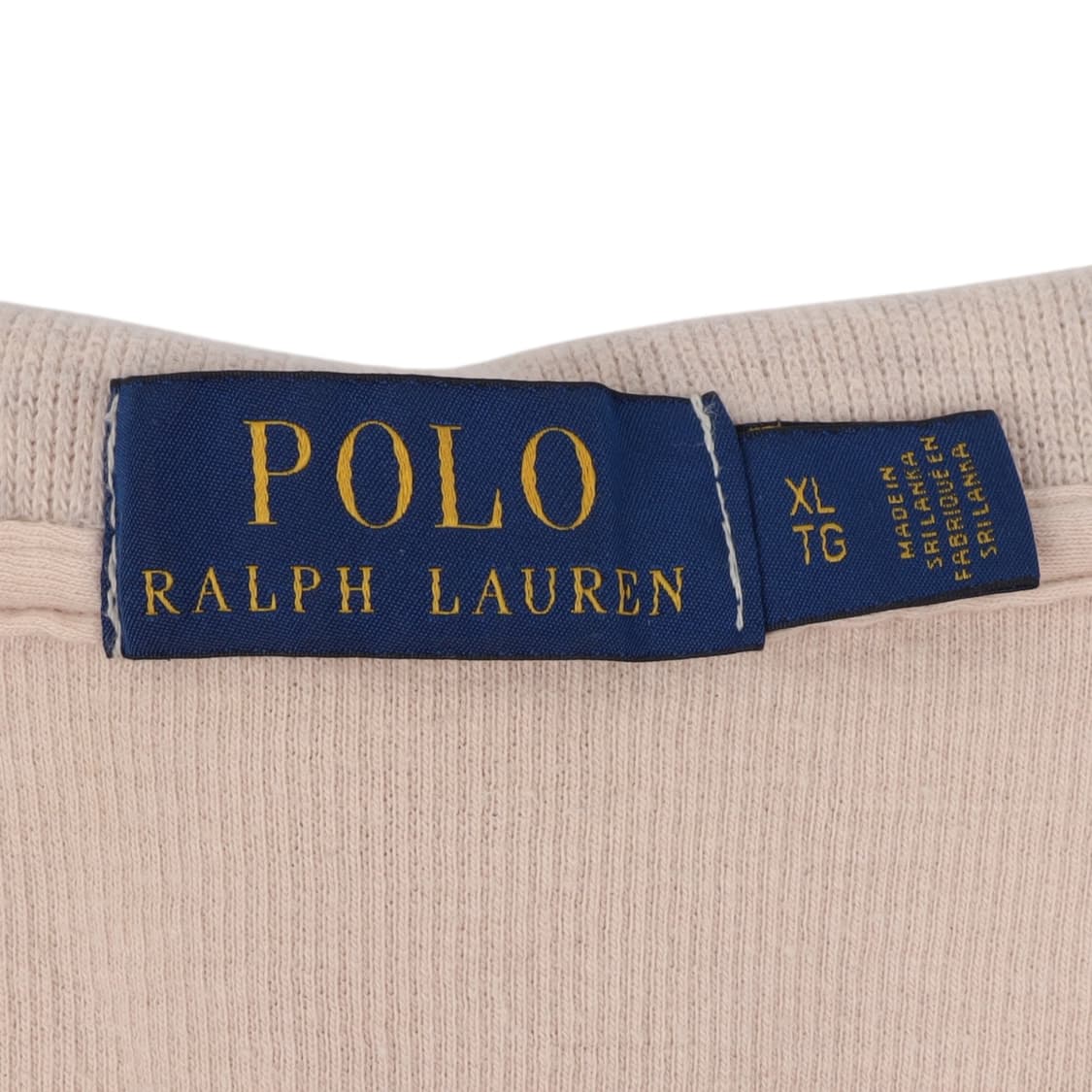 폴로 랄프로렌 라이트 베이지 하프집업 니트 스웻셔츠 상품이미지8