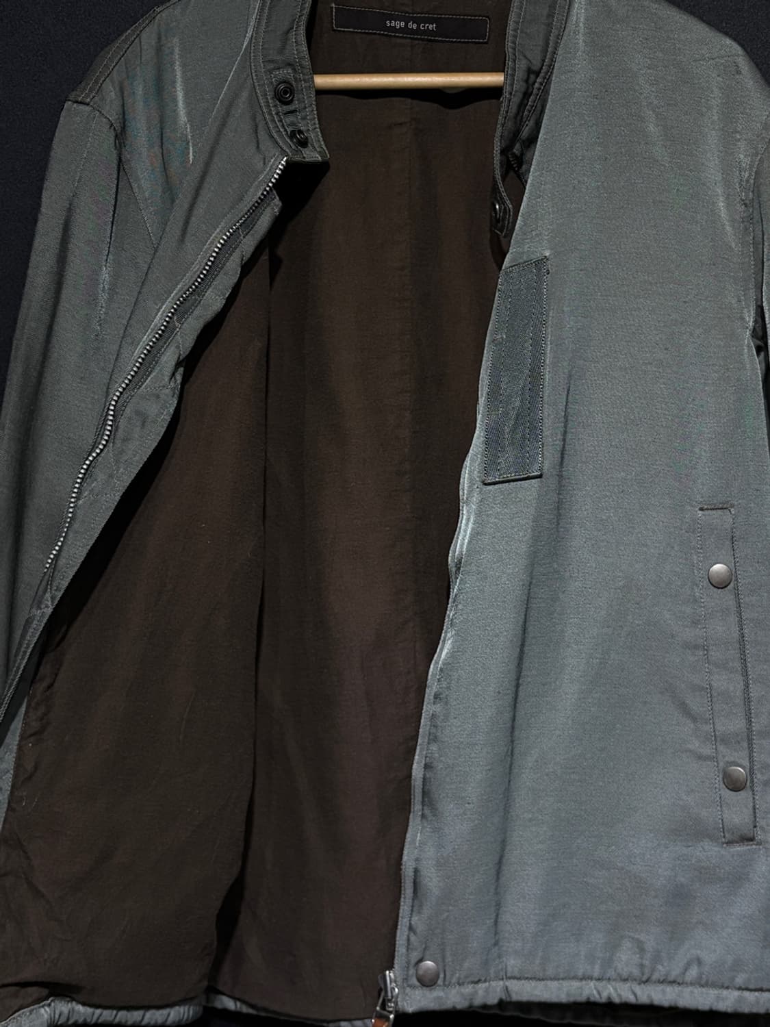 Sage de cret 밀리터리 바이크 자켓 상품이미지10